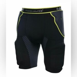 McDavid RIVAL INTEGRATED GIRDLE WITH HARD-SHELL THIGH GUARDS Youth Large